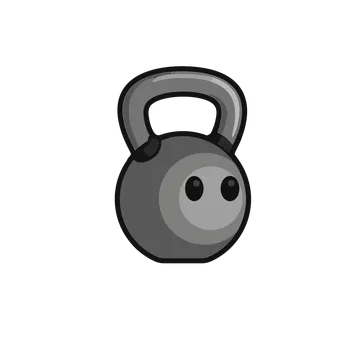The Laterals kettlebell mascot